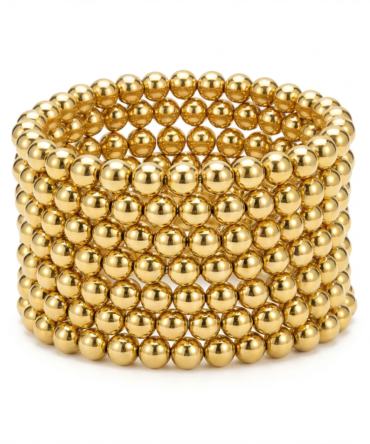 Gold Ball Bracelet