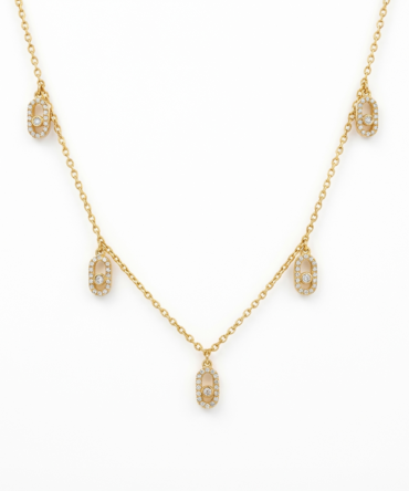 Gold Drop Necklace