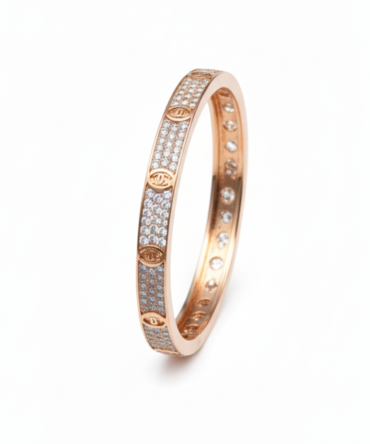 Icy Cartier Rosegold Bangle