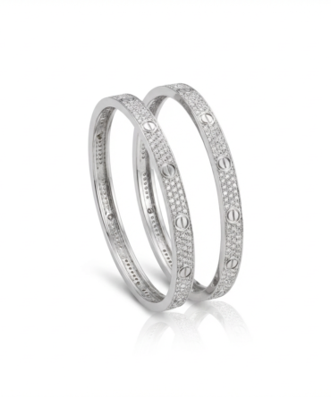 Icy Cartier Bangle
