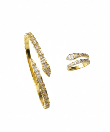 Viper Bangle & Ring Set