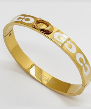 Coach Bangle - White