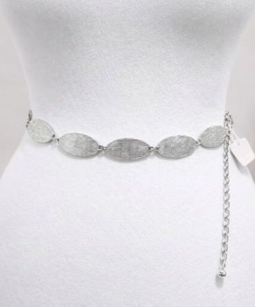 Sultry Silver Square Belt