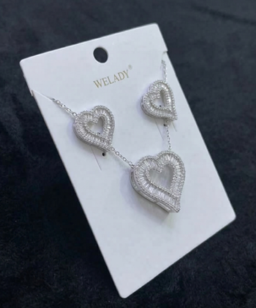 Heartrob Silver Set