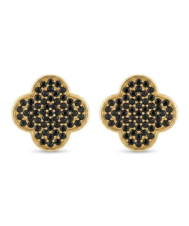 Glitter Stud Black