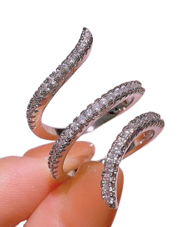 Twist ring Silver